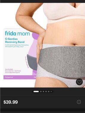 Frida Mom C-Section Recovery Band - Gray